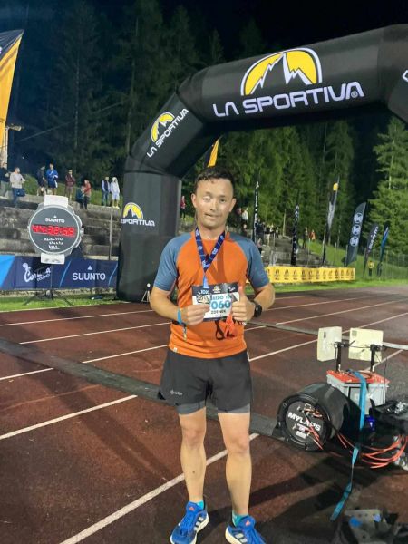 Zdenda a La Sportiva Lavaredo UTMB 10 km